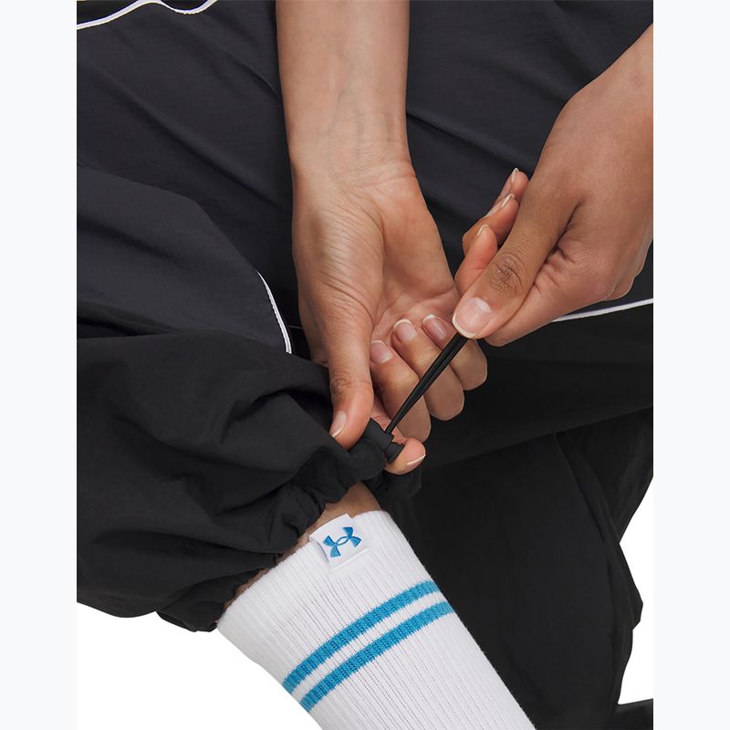 Moteriškos kelnės Under Armour Unstoppable Woven Wind ultimate black/anthracite/anthracite 4