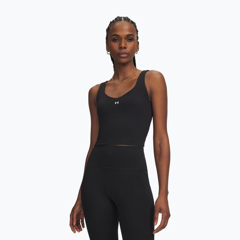 Moteriški treniruočių marškinėliai Under Armour Motion Tank ultimate black/white