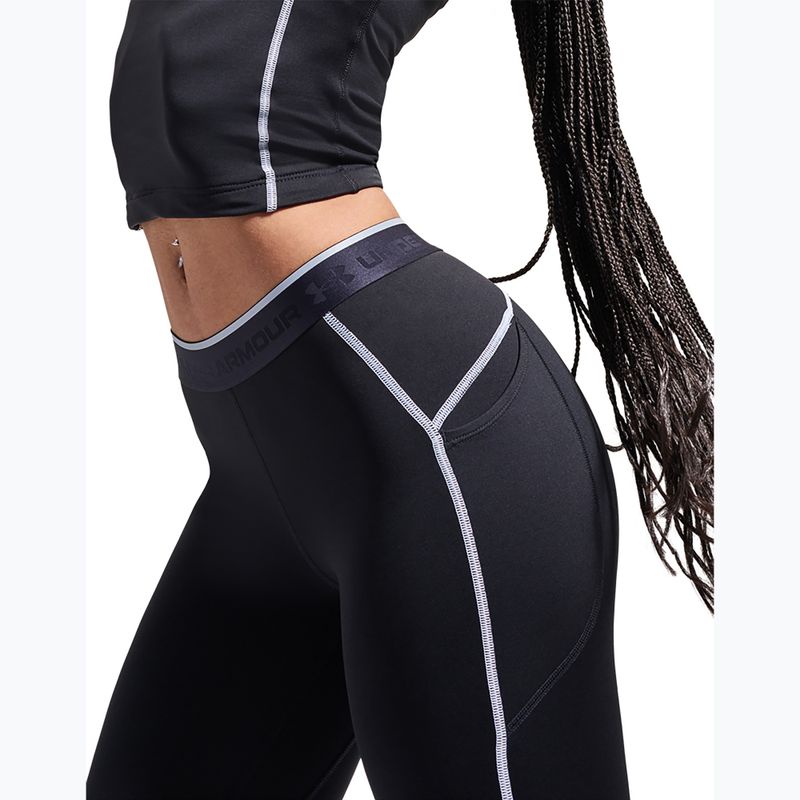Moteriškos treniruočių tamprės Under Armour ColdGear Elite Leggings ultimate black/reflective 7