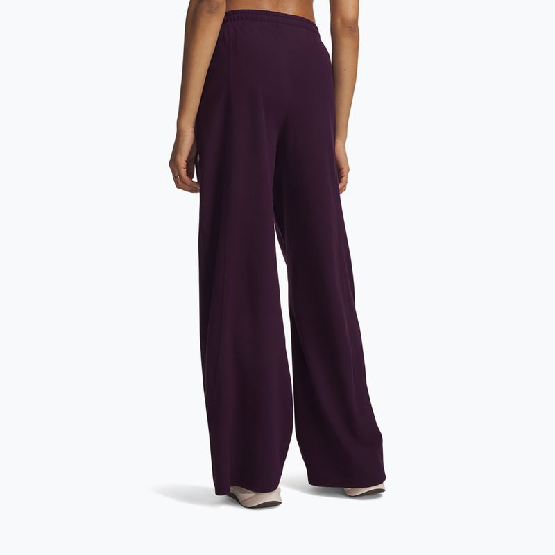 Moteriškos treniruočių kelnės Under Armour Performance Fleece Pants purple echo/purple echo 3