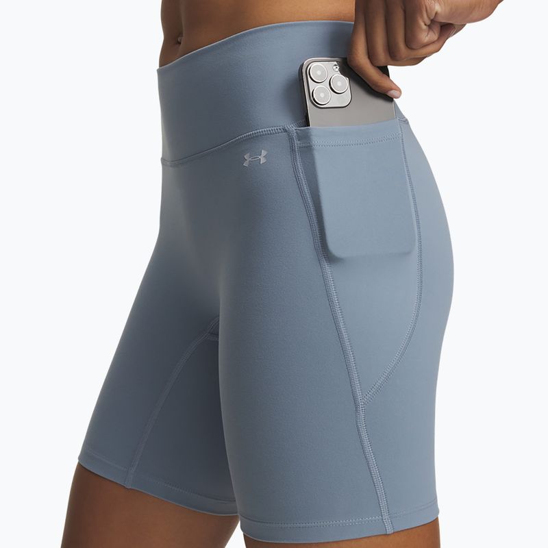 Moteriški treniruočių šortai Under Armour Motion Bike Shorts blue wind/blue fog 4