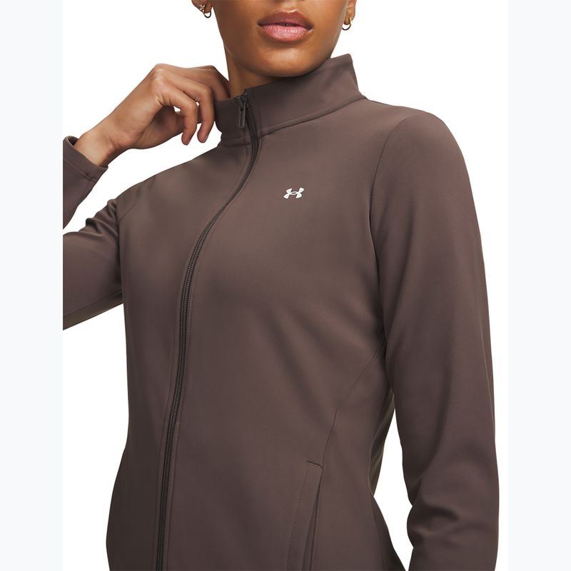 Moteriškas treniruočių džemperis Under Armour Motion peppercorn/white 3