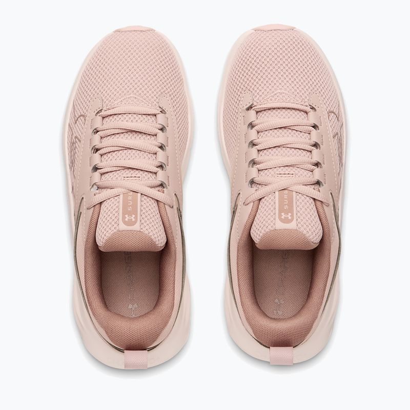 Moteriški bėgimo batai Under Armour Surge 5 bashful pink/apex pink/deep almond 3