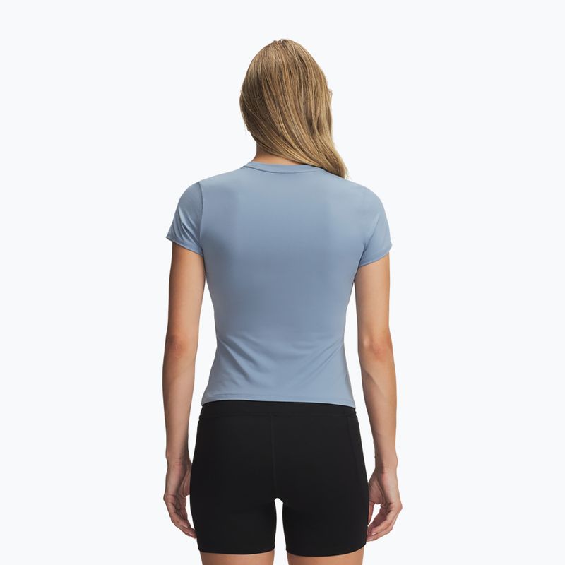 Moteriški treniruočių marškinėliai Under Armour Motion Fitted SS blue wind/blue fog 2