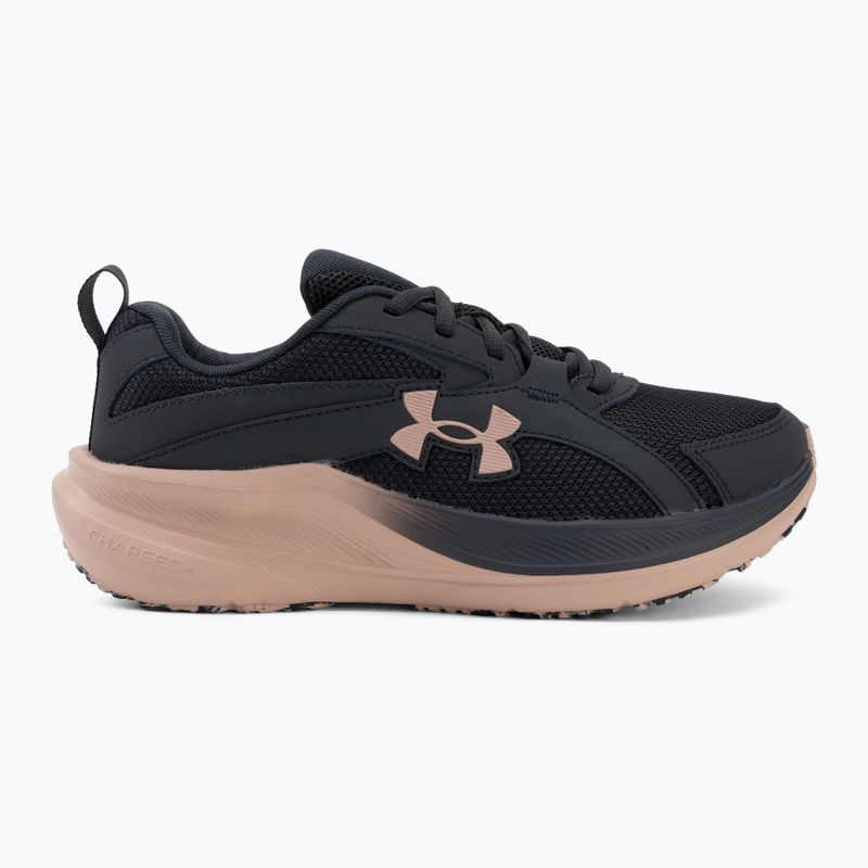 Moteriški bėgimo batai Under Armour Assert 11 anthracite/bashful pink/bashful pink 2
