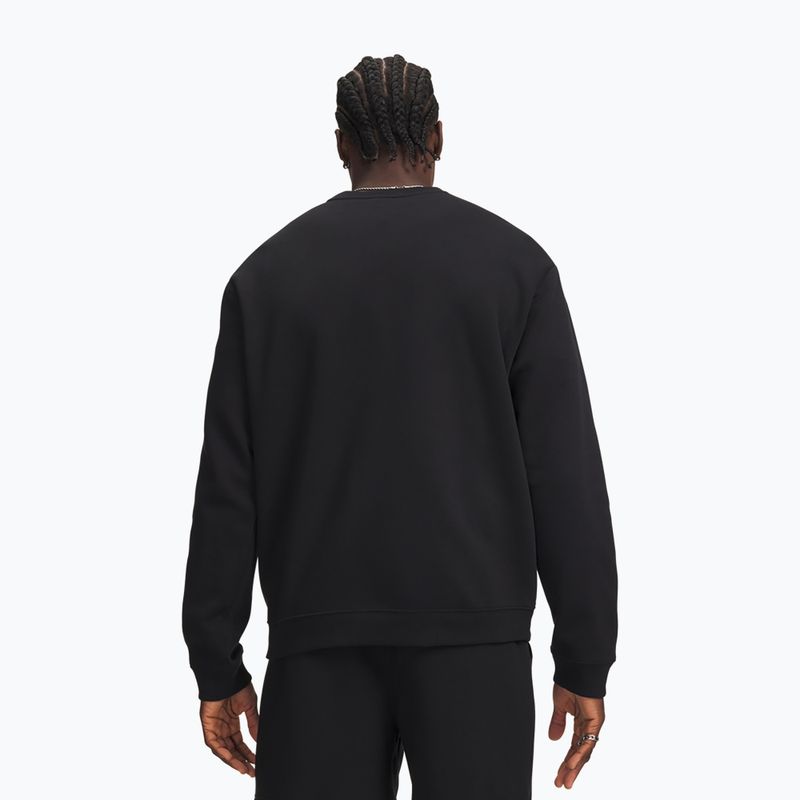 Vyriškas džemperis Under Armour Rival Fleece Crew ultimate black/white 2
