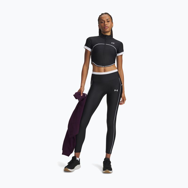 Moteriškos treniruočių tamprės Under Armour HeatGear Novelty Leggings black/white 2