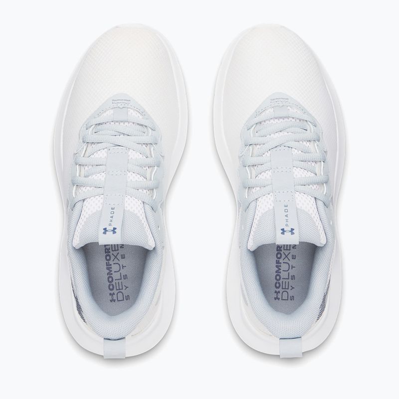Moteriški bėgimo batai Under Armour Phade RN 4 white/blue fog/blackout navy 3