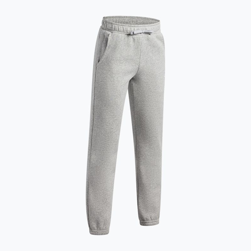 Vaikiškos kelnės Under Armour B Rival Fleece Jogger mod gray light heather/white 3