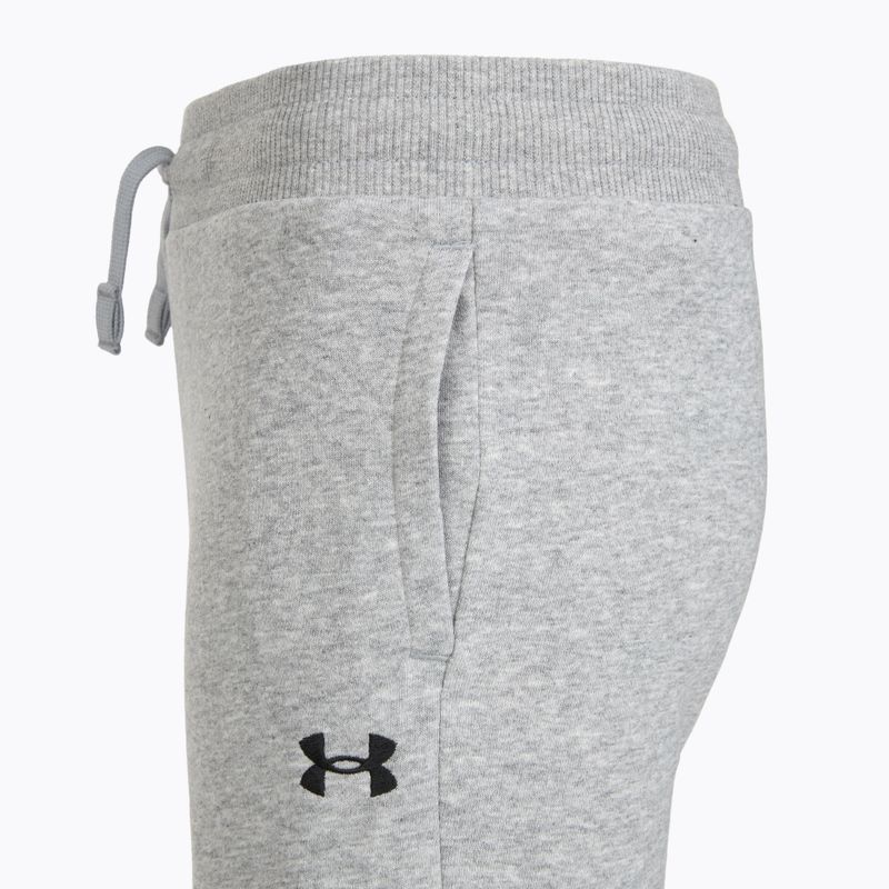 Vaikiški šortai Under Armour Rival LW Shorts mod gray light heather/black 3