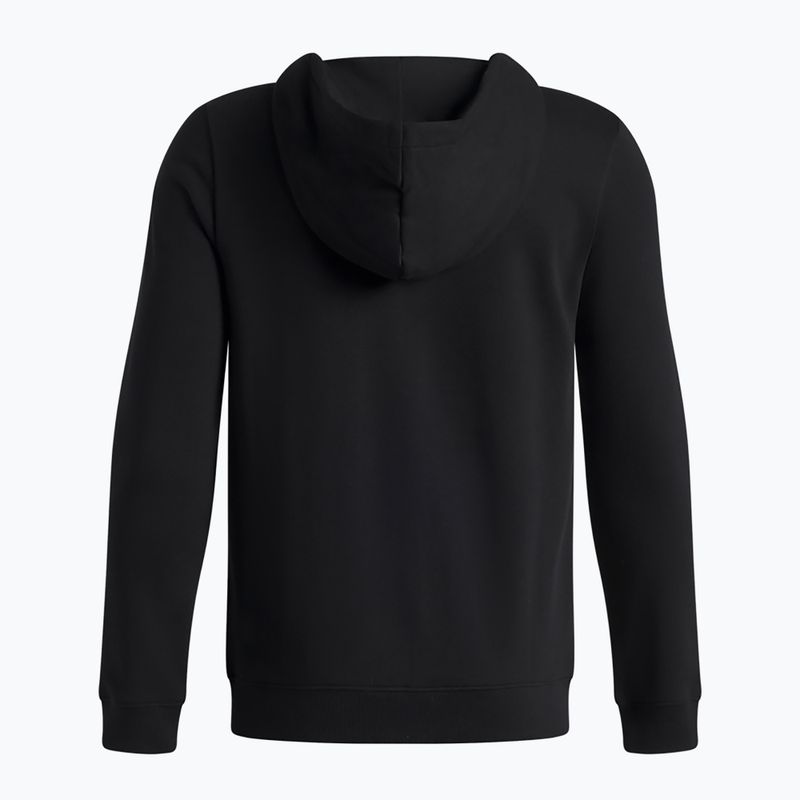 Vaikiškas džemperis Under Armour Rival Lightweight Full Zip ultimate black/black 2