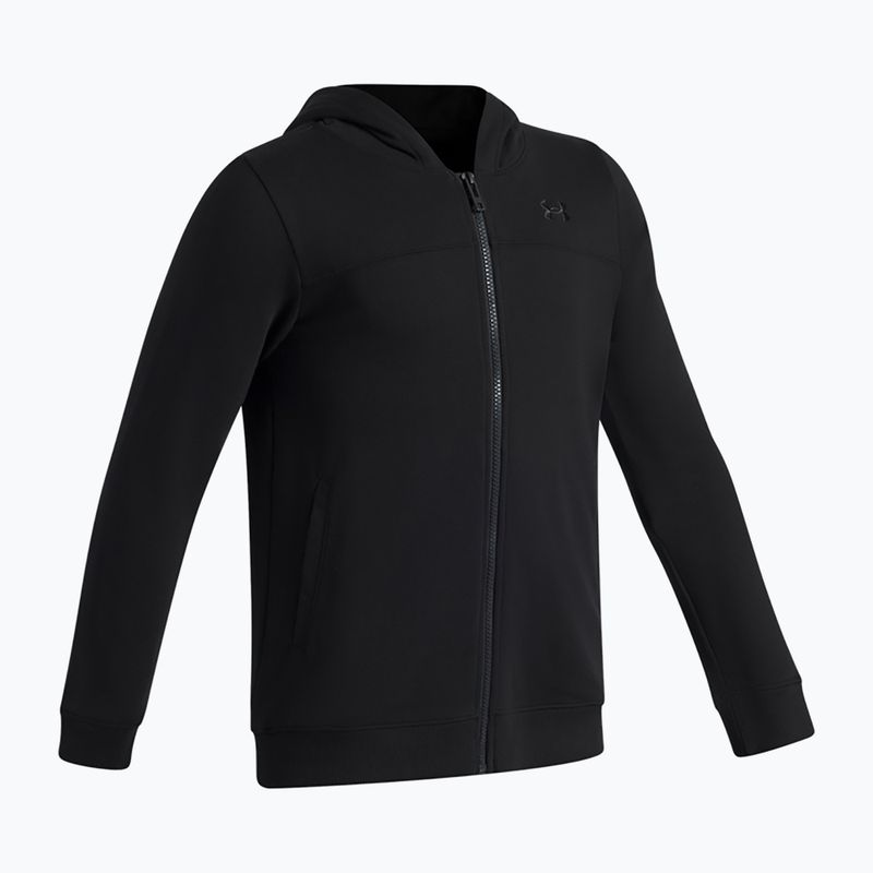 Vaikiškas džemperis Under Armour Rival Lightweight Full Zip ultimate black/black 3