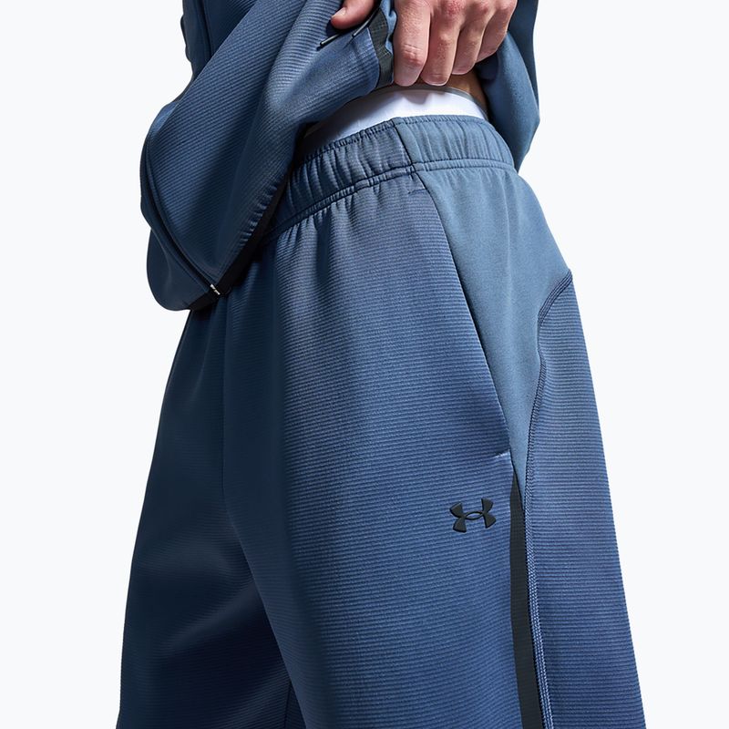 Vyriškos kelnės Under Armour Unstoppable Fleece Jogger Downpour Gray/Black 6