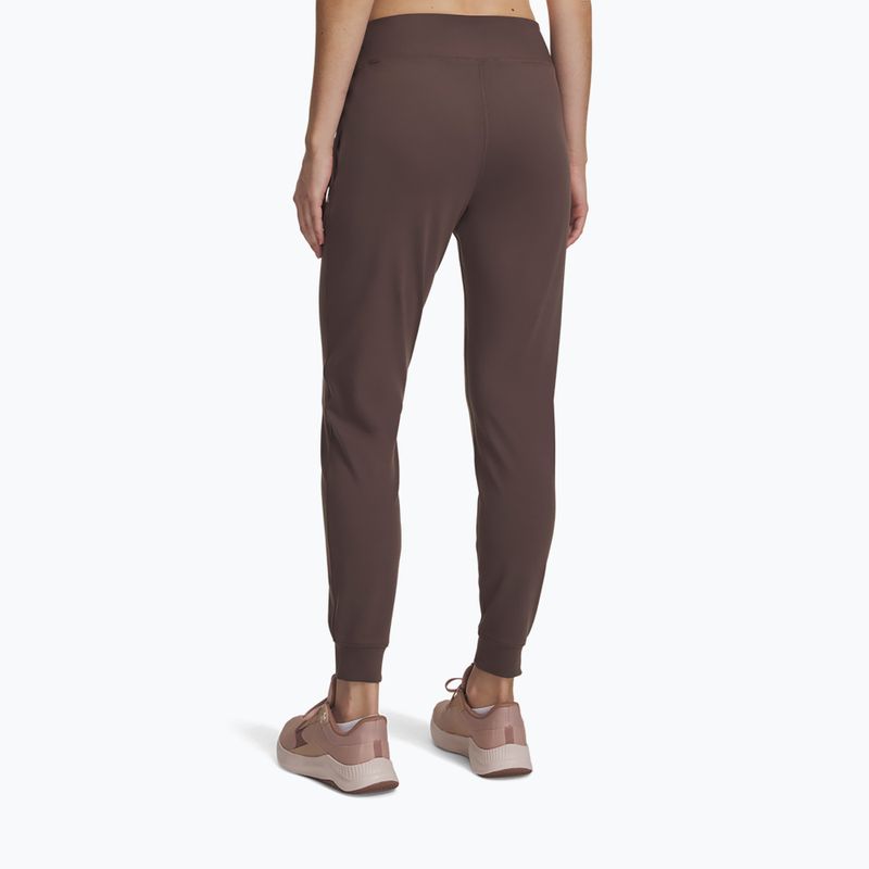 Moteriškos kelnės Under Armour Motion Jogger peppercorn/white 3