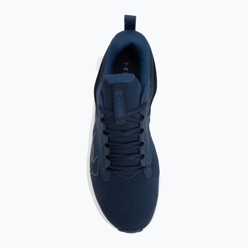 Vyriški bėgimo batai Under Armour Surge 5 academy/white/downpour gray 5