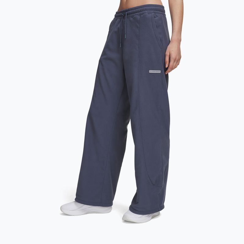 Moteriškos treniruočių kelnės Under Armour Performance Fleece Pants downpour gray/downpour gray 4