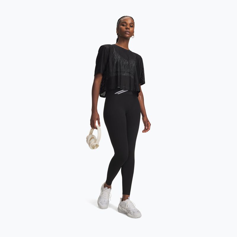 Moteriškos treniruočių tamprės Under Armour Motion Sport Tape Leggings ultimate black/castlerock/white 2