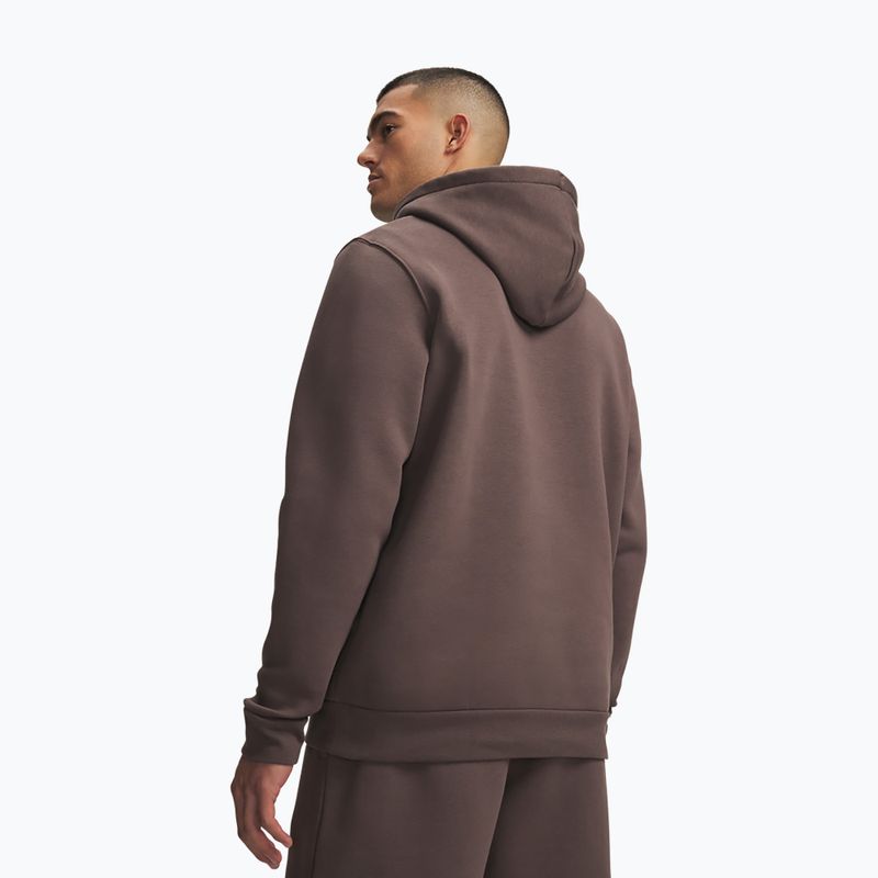 Vyriškas džemperis Under Armour Essential Fleece Hoodie peppercorn/peppercorn 2