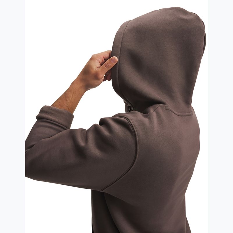 Vyriškas džemperis Under Armour Essential Fleece Hoodie peppercorn/peppercorn 3