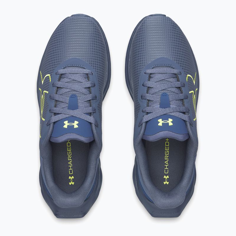Vyriški bėgimo batai Under Armour Ascend BL downpour gray/downpour gray/flash light 3