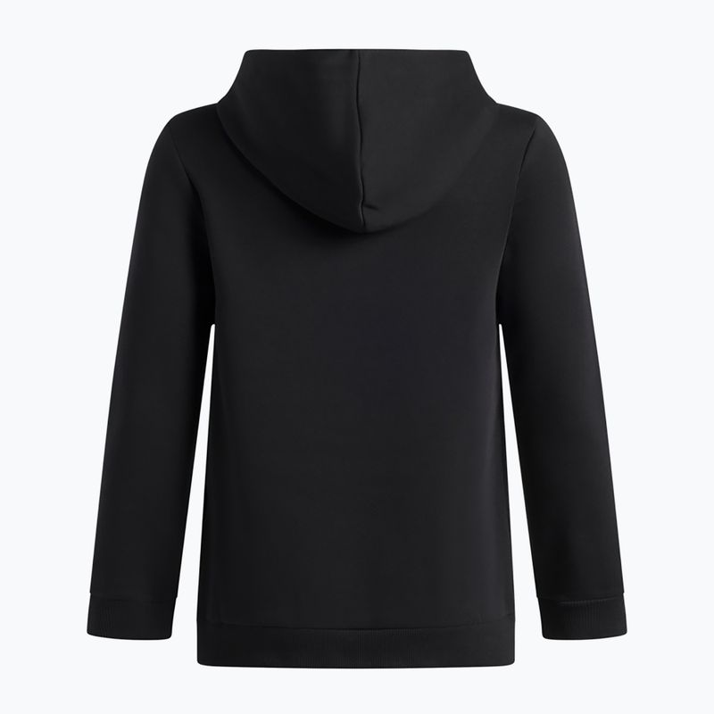 Vaikiškas džemperis Under Armour B Rival Fleece Hoodie ultimate black/white 2