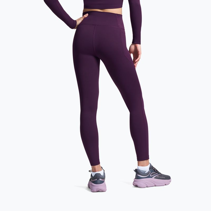 Moteriškos treniruočių tamprės Under Armour Motion Leggings purple echo/mauve pink 3