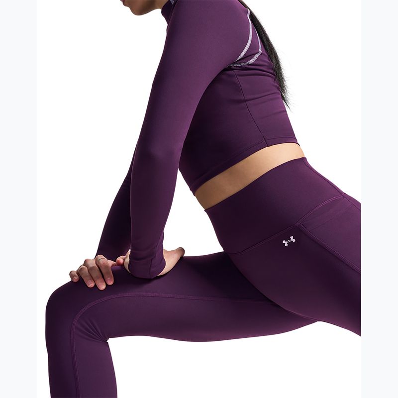 Moteriškos treniruočių tamprės Under Armour Motion Leggings purple echo/mauve pink 7