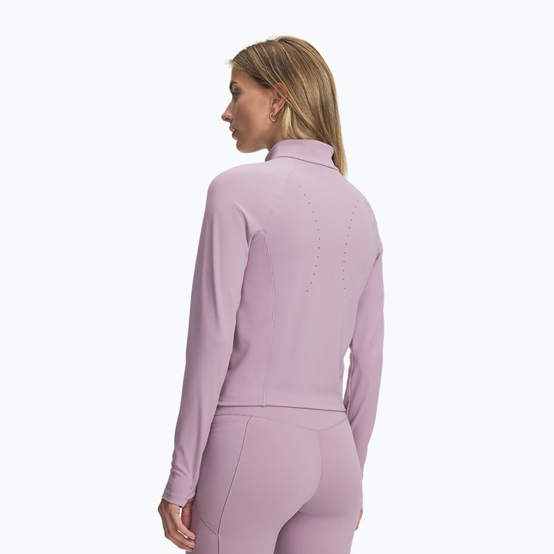 Moteriškas treniruočių džemperis Under Armour Vanish Elite mauve pink/metallic silver 2