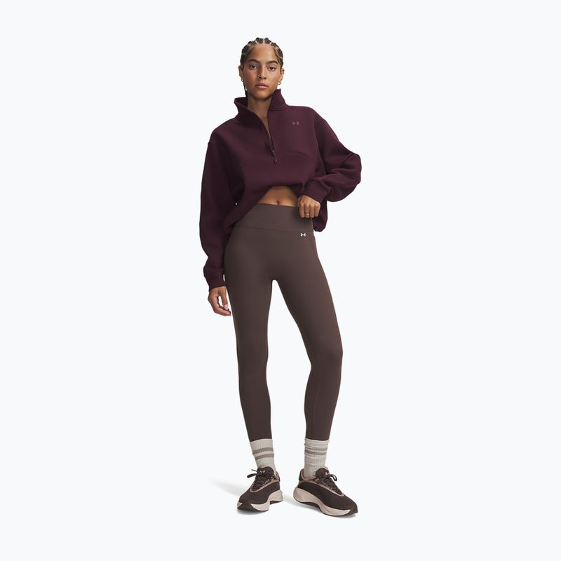 Moteriškos treniruočių tamprės Under Armour Motion Leggings peppercorn/white 2