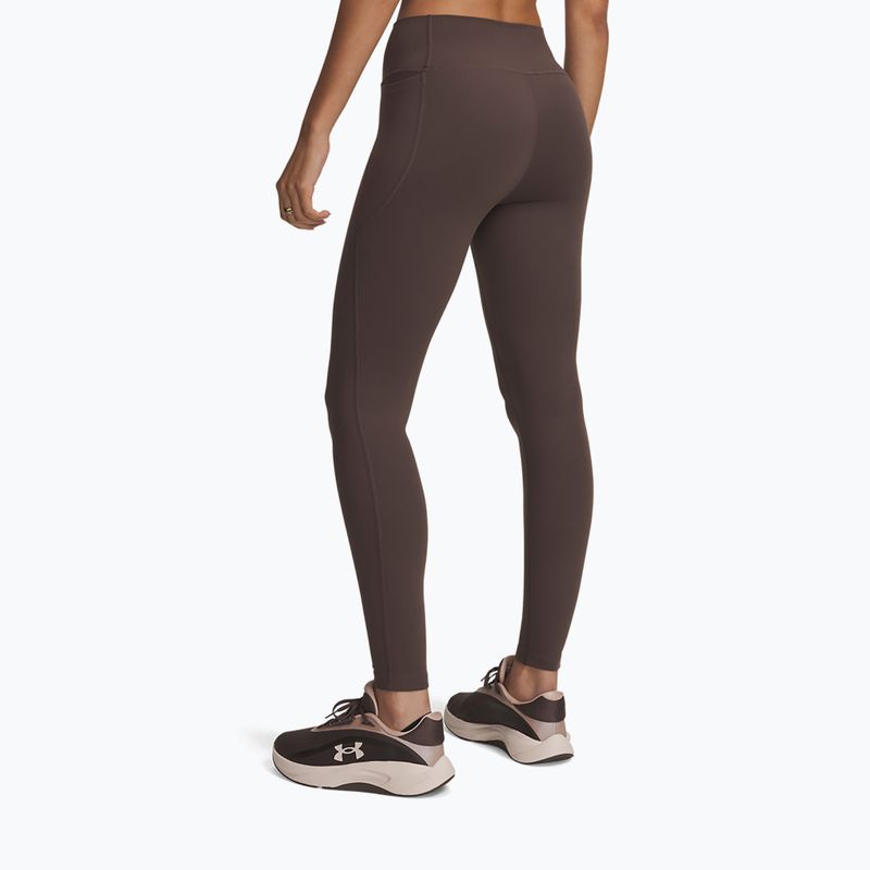 Moteriškos treniruočių tamprės Under Armour Motion Leggings peppercorn/white 3