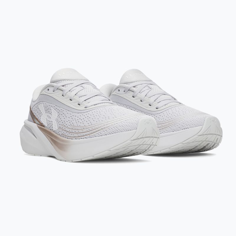 Moteriški bėgimo batai Under Armour Velociti Sport halo gray/metallic buff/white 2