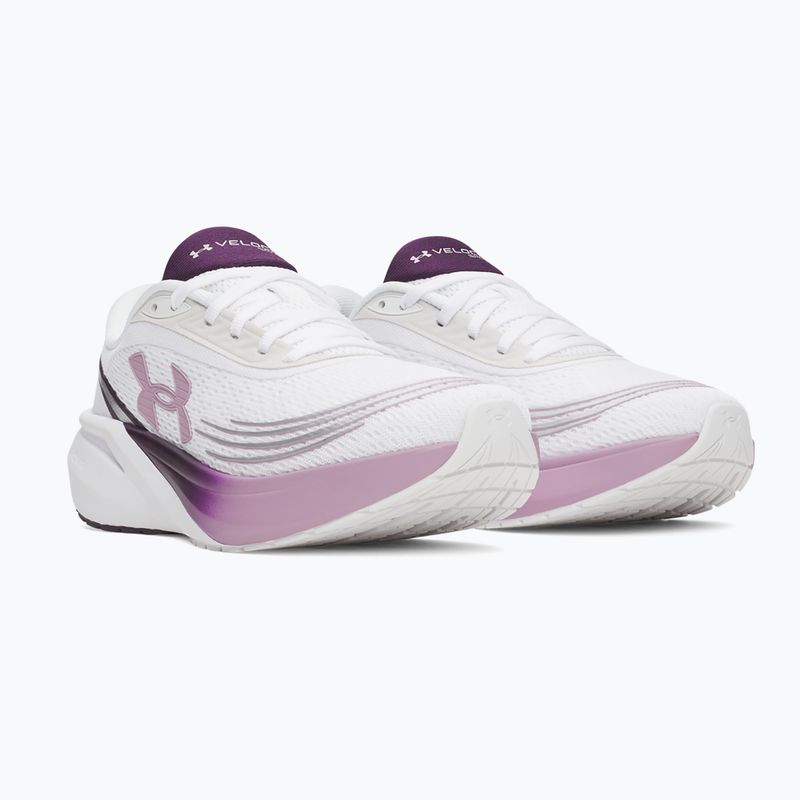 Moteriški bėgimo batai Under Armour Velociti Sport white/purple echo/mauve pink 2