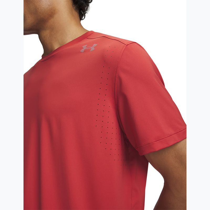 Vyriški bėgimo marškinėliai Under Armour Velociti Pro SS heritage red/reflective 3