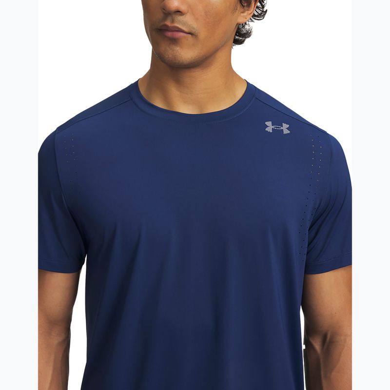 Vyriški bėgimo marškinėliai Under Armour Velociti Pro SS blackout navy/reflective 3