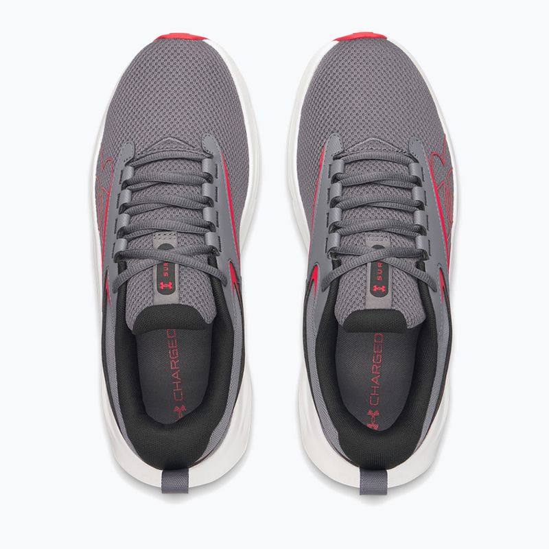 Vyriški bėgimo batai Under Armour Surge 5 castlerock/distant gray/red 3