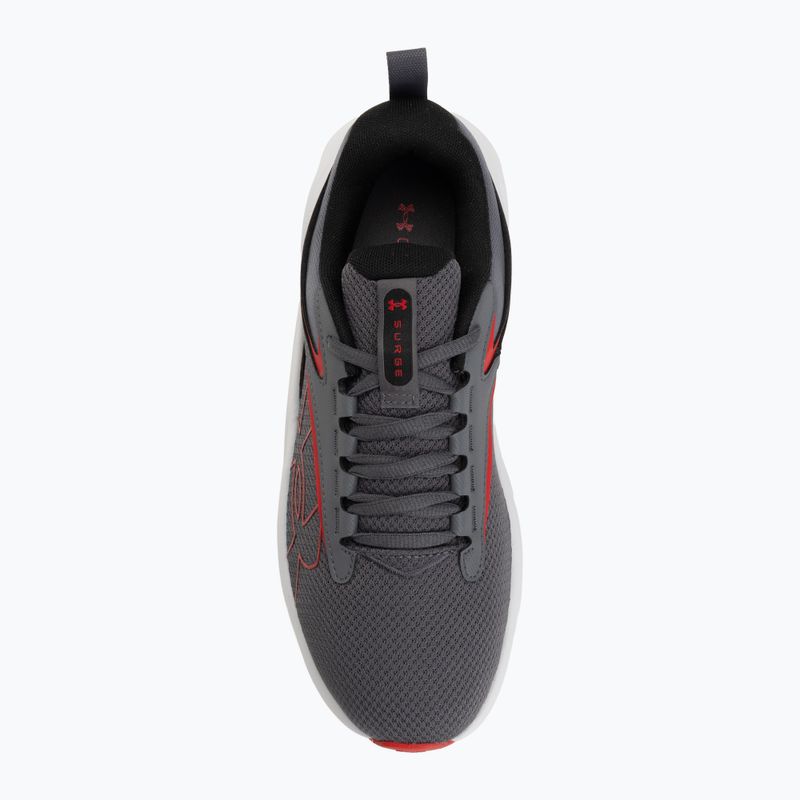 Vyriški bėgimo batai Under Armour Surge 5 castlerock/distant gray/red 5