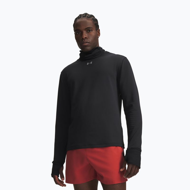 Vyriški bėgimo marškinėliai su ilgomis rankovėmis Under Armour Velociti Layer LS ultimate black/reflective