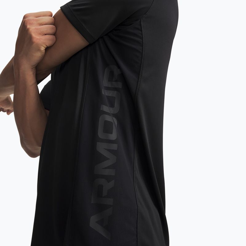 Vyriški treniruočių marškinėliai Under Armour Tech Utility SS black/steel 3
