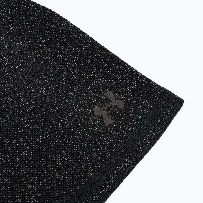 Kepurė bėgimui Under Armour Velociti Elite Refl Beanie black/black/reflective 3