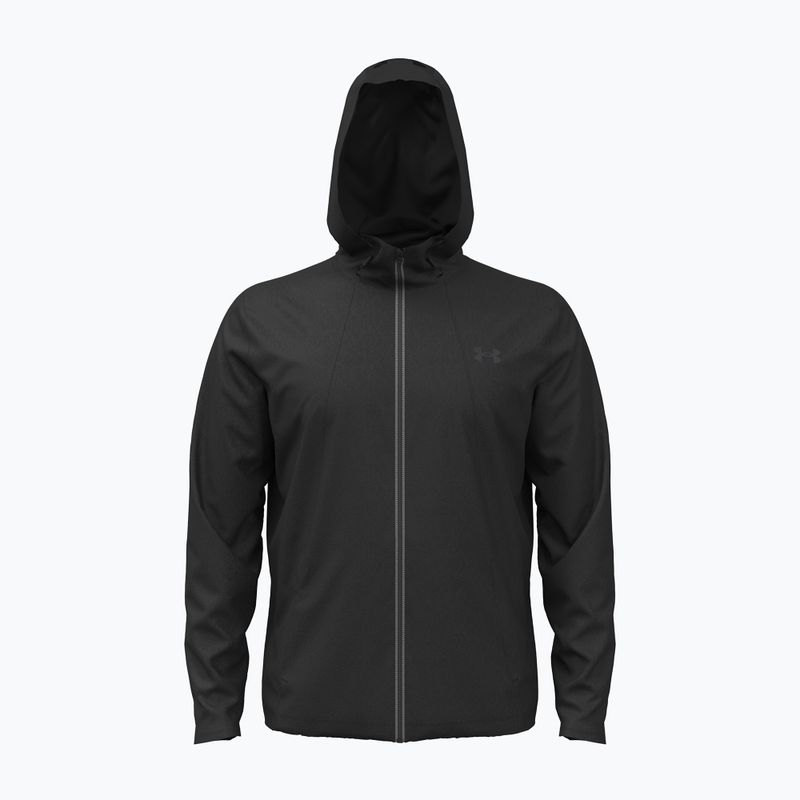 Vyriška treniruočių striukė Under Armour Tech Utility Woven Jacket black/black/steel