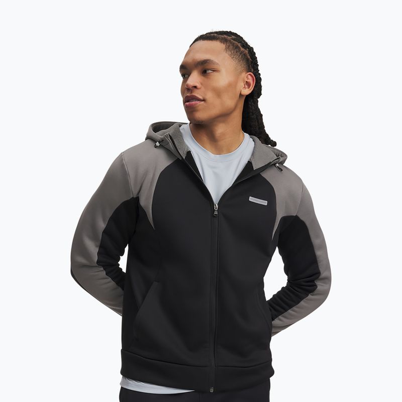 Vyriškas džemperis Under Armour Armour Fleece Winter ultimate black/clay green/white