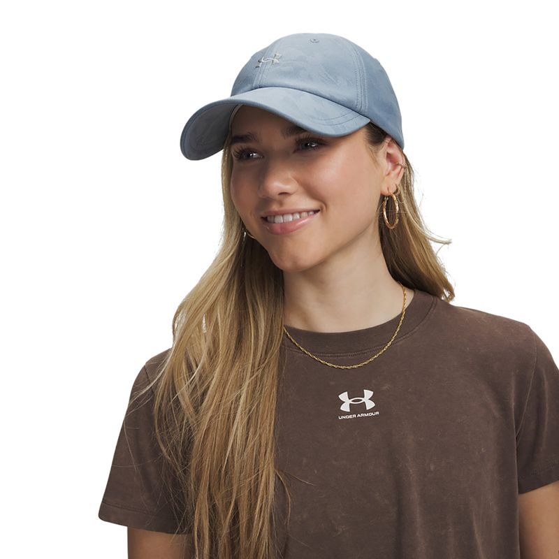 Moteriška kepurė su snapeliu Under Armour Blitzing Low Adj blue wind/blue fog 7