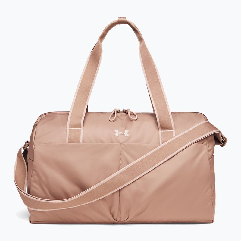 Moteriškas treniruočių krepšys Under Armour Studio Lite Duffle 26 l deep almond/bashful pink