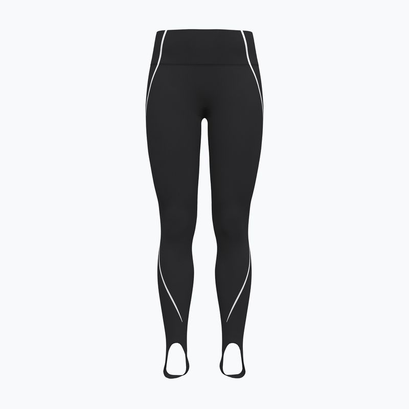 Moteriškos treniruočių tamprės Under Armour Meridian Contour Stirrup Leggings ultimate black/white/ultimate black
