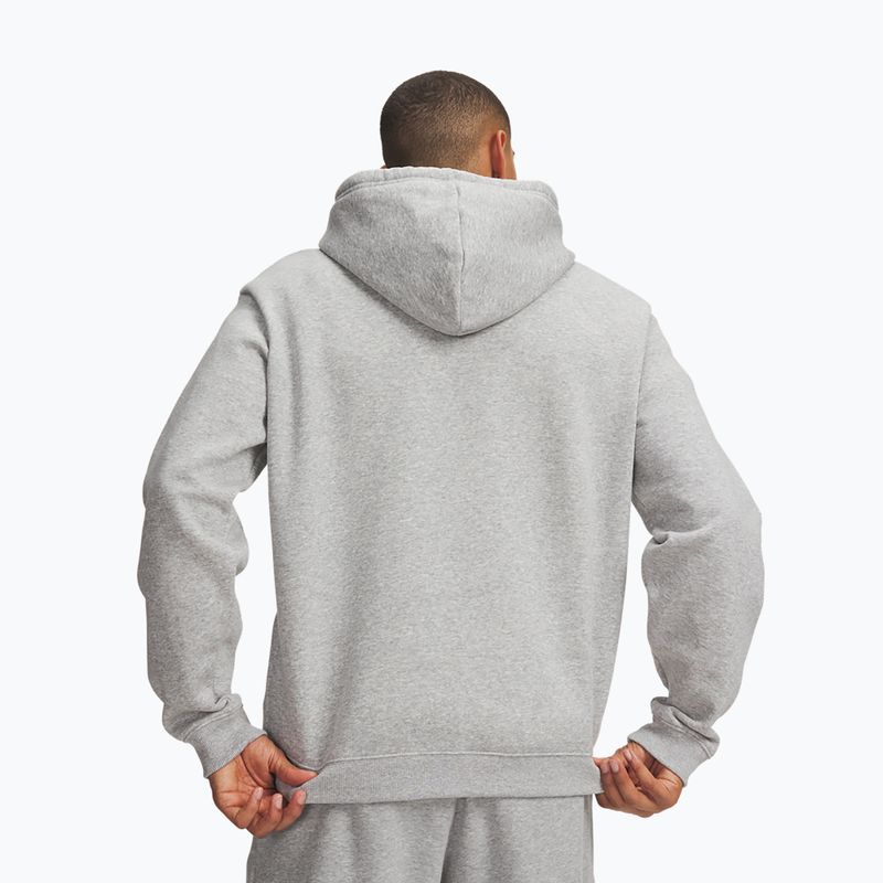 Vyriškas džemperis Under Armour Rival Fleece Hoodie mod gray light heather/white 2