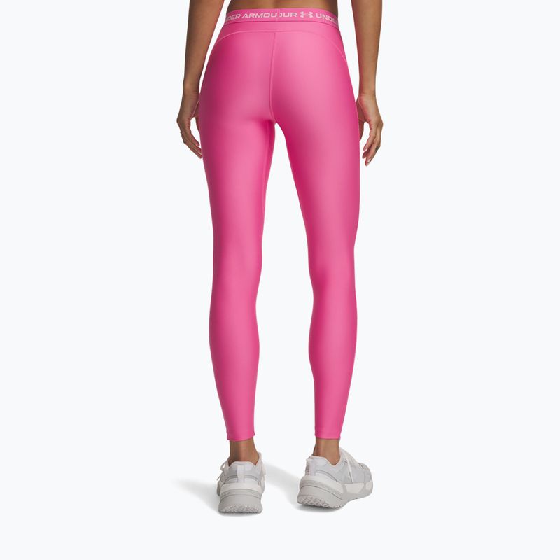 Moteriškos treniruočių tamprės Under Armour HeatGear Leggings pink frenzy/prime pink 2