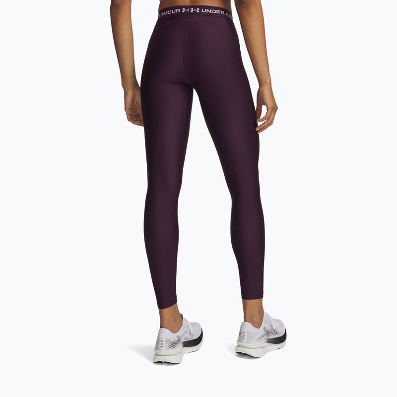 Moteriškos treniruočių tamprės Under Armour HeatGear Leggings purple echo/mauve pink 3