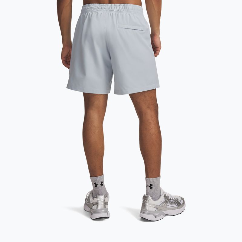 Vyriški treniruočių šortai Under Armour Unstoppable Woven Shorts blue fog/black 3
