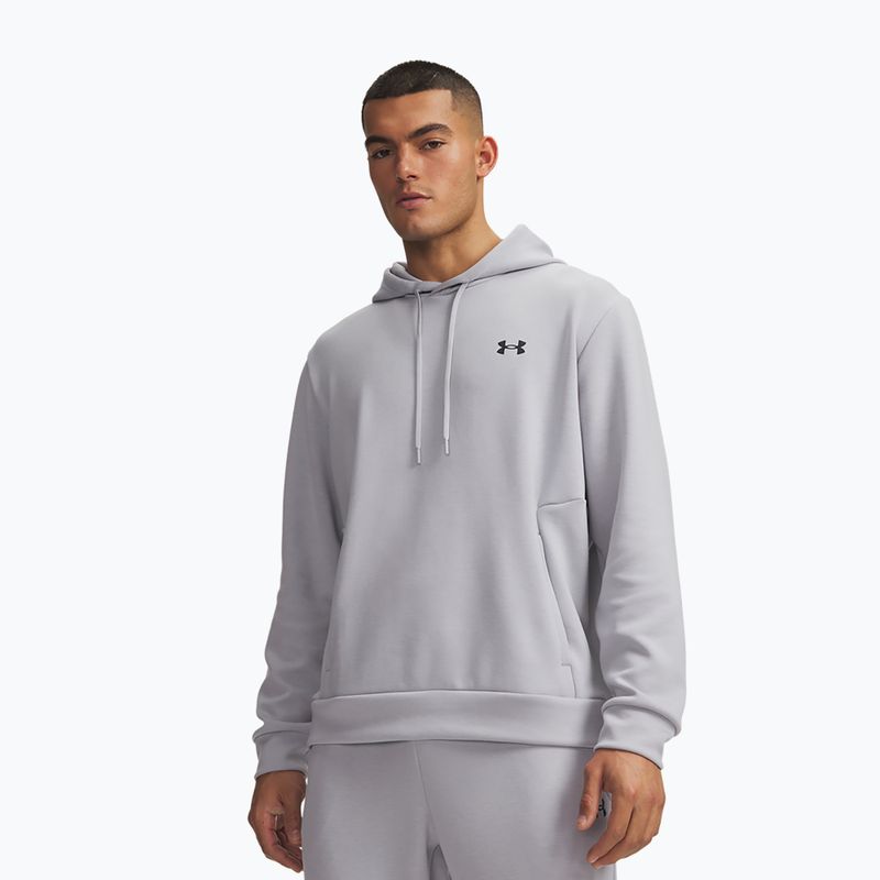 Vyriškas džemperis Under Armour Flex Fleece Hoodie mod gray/black