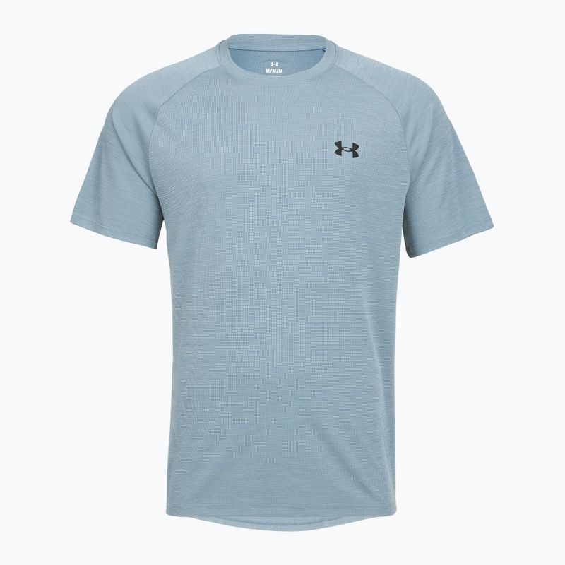 Vyriški treniruočių marškinėliai Under Armour Tech Textured blue wind/black